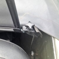 Windschott passend für MG RV8 in schwarz