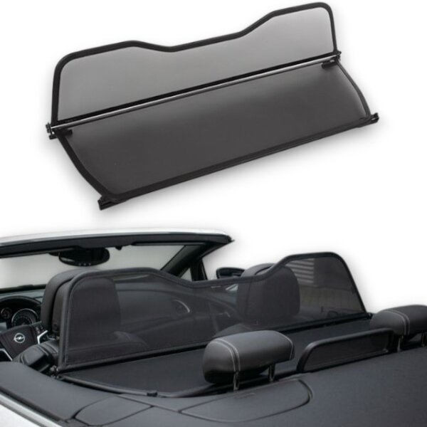 Windschott passend für Opel Cascada in schwarz
