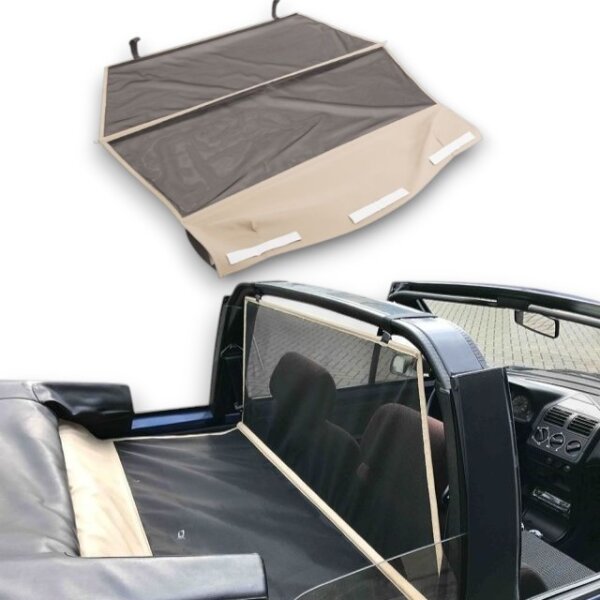 Windschott passend für Peugeot 205 in beige