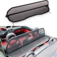 Windschott passend für Peugeot 206CC in schwarz
