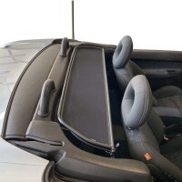 Windschott passend für Peugeot 206CC in schwarz
