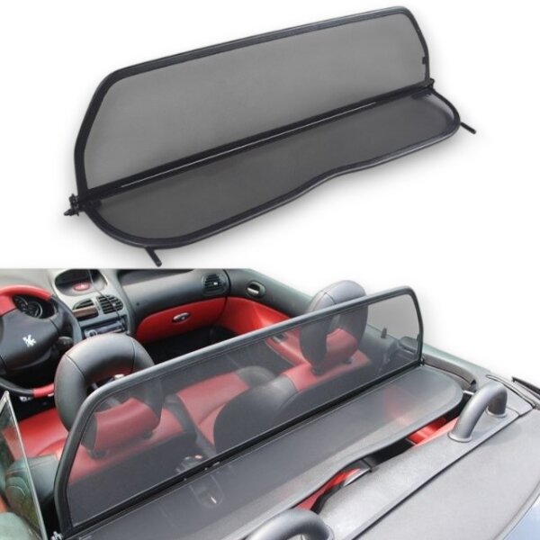 Windschott passend für Peugeot 206CC in carbon
