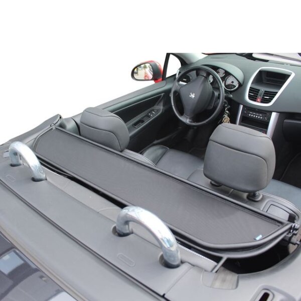 Windschott passend für Peugeot 207CC in schwarz