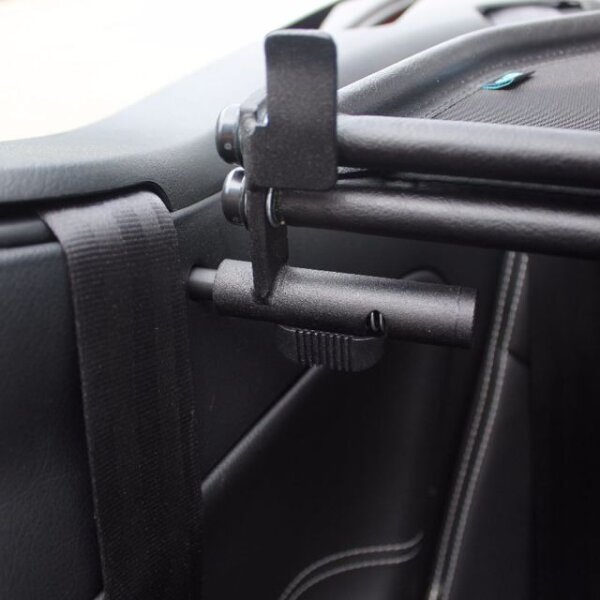 Windschott passend für Peugeot 207CC in schwarz