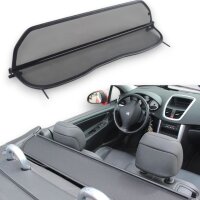 Windschott passend für Peugeot 207CC in schwarz