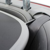 Windschott passend für Peugeot 207CC in carbon