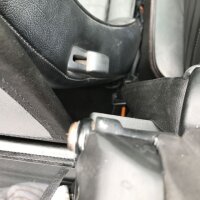 Windschott Einzelrahmen für Porsche 911G-model 964 in schwarz