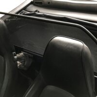 Windschott Einzelrahmen für Porsche 911G-model 964 in schwarz