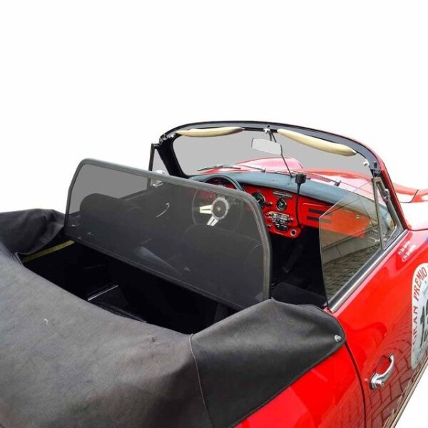 Windschott Einzelrahmen für Porsche 356 Speedster in schwarz