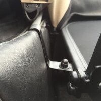 Windschott passend für Porsche 356 C in schwarz