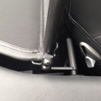 Windschott passend für Porsche 911 996 997 in schwarz