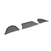 Windschott passend für Porsche Boxster 986 in schwarz