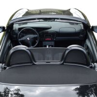 Windschott passend für Porsche Boxster 986 in schwarz