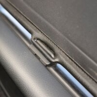 Windschott passend für Porsche Boxster 986 in schwarz