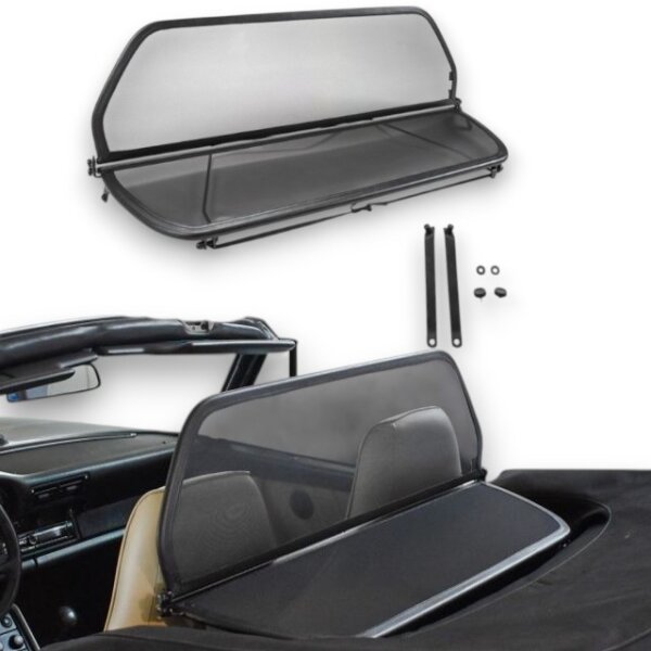 Windschott original design für Porsche 911G-model 964 993 EU schwarz