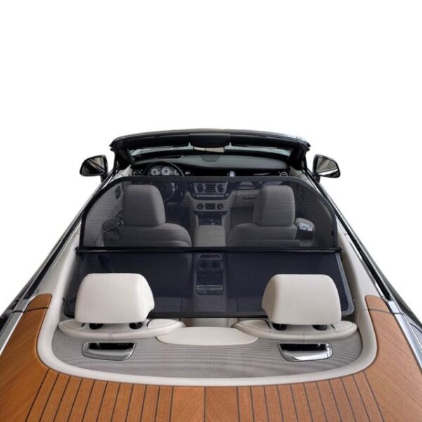 Windschott passend für Rolls Royce Dawn in schwarz
