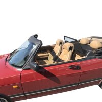 Windschott Einzerahmen für Saab 900 I klassisch in schwarz