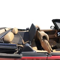 Windschott Einzerahmen für Saab 900 I klassisch in schwarz