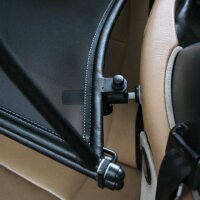 Windschott passend für Saab 900 I Klassisch in schwarz