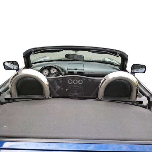 Windschott passend für Toyota MR2 W3 Spyder in schwarz