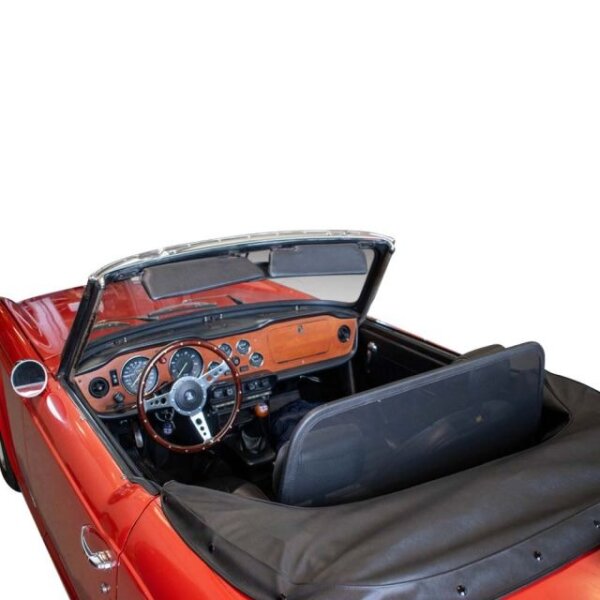 Windschott passend für Triumph TR4 & TR6 in schwarz