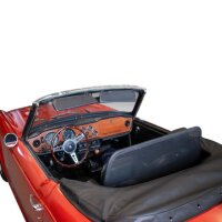 Windschott passend für Triumph TR4 & TR6 in schwarz