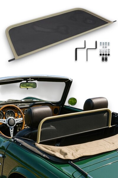 Windschott passend für Triumph TR4 TR6 in beige