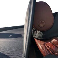 Windschott passend für Volkswagen Golf 6 in schwarz