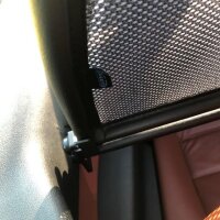 Windschott passend für Volkswagen Golf 6 in schwarz