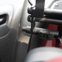 Windschott passend für Volkswagen Eos in schwarz
