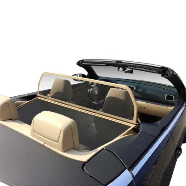 Windschott passend für Volkswagen Eos in beige