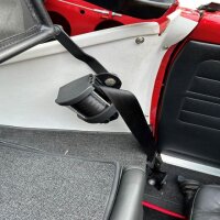 Windschott Einzelrahmen für Volkswagen Karmann Ghia eu only in schwarz