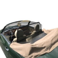 Windschott Doppelrahmen für Volkswagen Karmann Ghia in schwarz