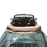 Windschott Doppelrahmen für Volkswagen Karmann Ghia in schwarz