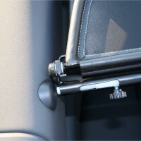 Windschott passend für Volvo C70 2 in schwarz