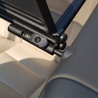 Windschott passend für Volvo C70 2 in schwarz