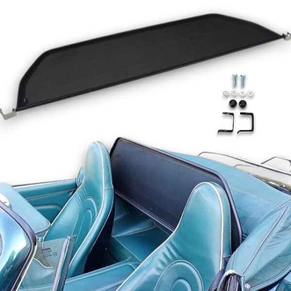Windschott passend für Wiesmann MF30  2000 - 2013 in schwarz