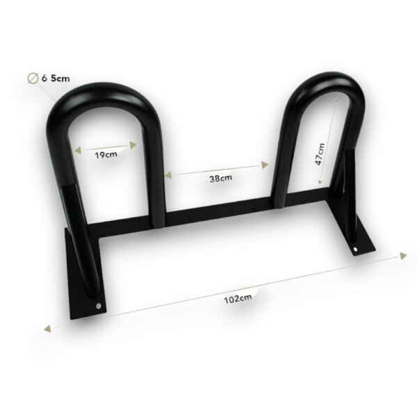 Überrollbügel für Alfa Romeo Spider 916 (1995-2005) schwarz matt