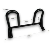 Überrollbügel für Alfa Romeo Spider 916 (1995-2005) schwarz matt