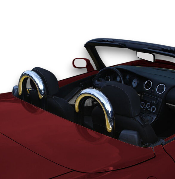 Überrollbügel für Fiat Barchetta (1995-2005) Chrom