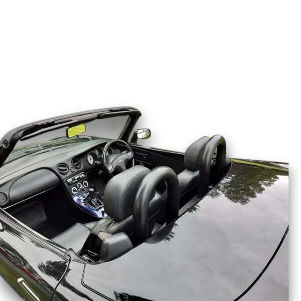 Überrollbügel für Fiat Barchetta (1995-2005) schwarz matt
