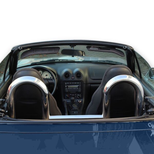 Überrollbügel für Mazda MX-5 NA & NB Model B (1989-1997) Chrom