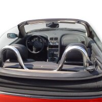 Überrollbügel für MG MGF & MG TF (1996-2002) Chrom