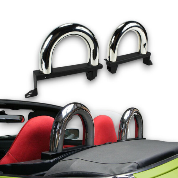 Überrollbügel für Toyota MR2 W3 Spyder (1999-2007) Chrom