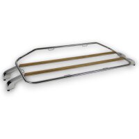 Gepäckträger Heckträger für Alfa Romeo Spider 105 / 115 Holzausführung 64-94 Chrom