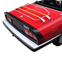 Gepäckträger Heckträger für Alfa Romeo Spider 105 / 115 Holzausführung 64-94 Chrom