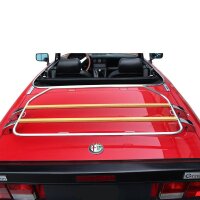 Gepäckträger Heckträger für Alfa Romeo Spider 105 / 115 Holzausführung 64-94 Chrom