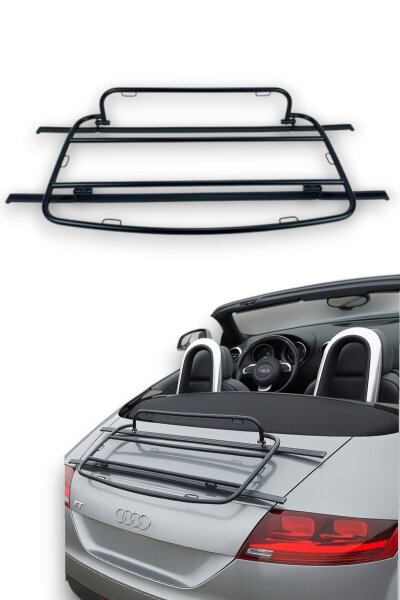 Gepäckträger Heckträger für Audi TT Roadster 8J 2006-2013 schwarz