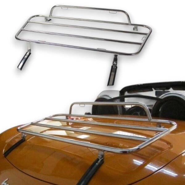 Gepäckträger Heckträger für Fiat Barchetta 1995-2005 Chrom