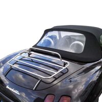 Gepäckträger Heckträger für Fiat Barchetta 1995-2005 Chrom